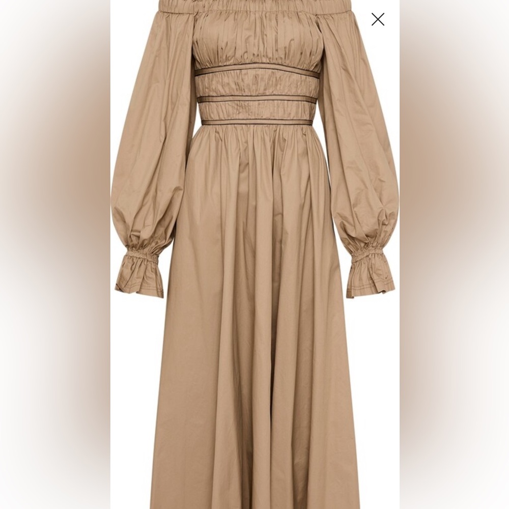Aje Off-Shoulder maxi dress, size 12 US